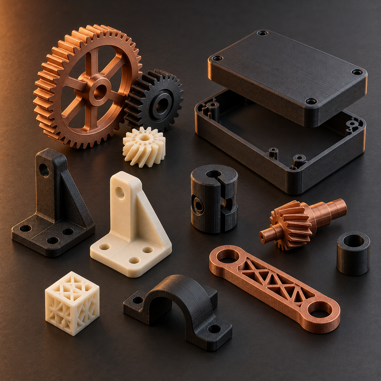 Prototipos y piezas funcionales impresas en 3D