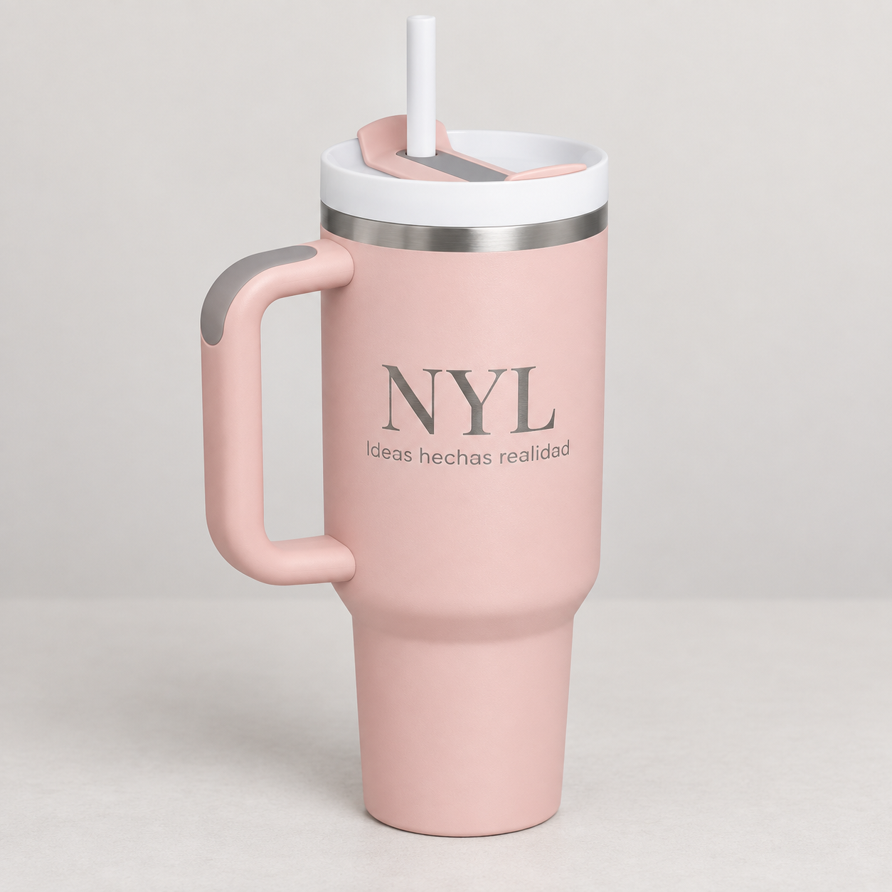 Termo NYL de 40 onzas en color rosa